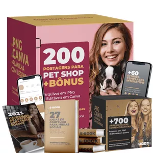 Imagem de capa para o Curso online 200 Artes para Petshop