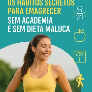 Imagem de capa para o Ebook Corpo Leve: Os Hábitos Secretos Para Emagrecer Sem Academia e Sem Dieta Maluca