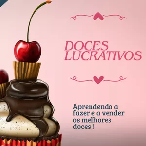 Imagem de capa para o Ebook DOCES LUCRATIVOS