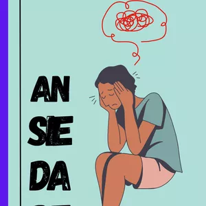 Imagem de capa para o Ebook 10 passos para lidar com a ansiedade