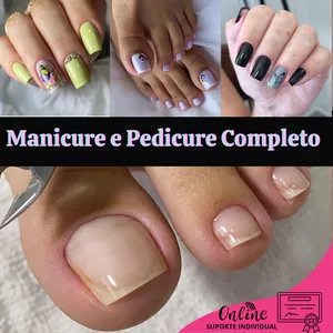 Manicure e Pedicure Completo por Agência W.S