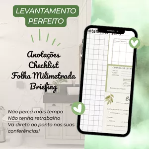 Imagem de capa para o Ebook Checklist de Levantamento + Briefing