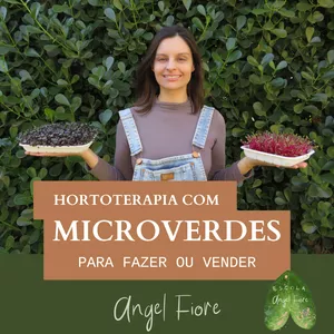 Imagem de capa para o Curso online Hortoterapia Com Microverdes
