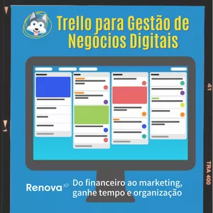 Imagem de capa para o Curso online Trello para Gestão de Negócios Digitais