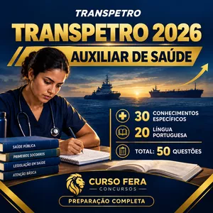 Imagem do curso CONCURSO TRANSPETRO - AUXILIAR DE SAÚDE