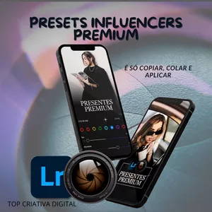Imagem de capa para o Curso online Presets Influencers Premium