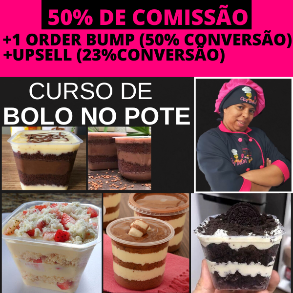 Imagem do curso Curso Bolo no Pote by Cris Bolos