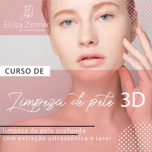 Imagem de capa para o Curso online Curso de Dermaplaning com Limpeza de pele 3D On-line