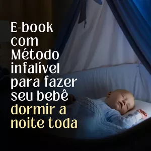Imagem de capa para o Ebook Método Soninho do Bebê