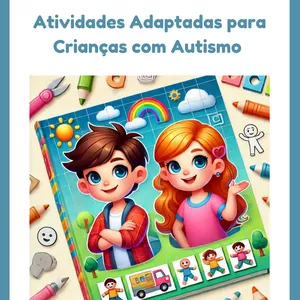 Imagem de capa para o Curso online 102 atividades para crianças com autismo 