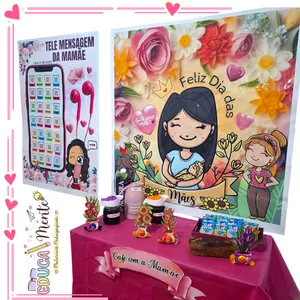 Imagem de capa para o Ebook 🩷 ESPECIAL DIA DAS MÃES:  TELE MENSAGEM + CAFÉ COM A MAMÃE🩷☕