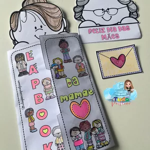 Imagem de capa para o Ebook LAPBOOK DIA DAS MÃES 