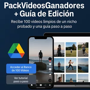 Imagen de portada para Ebook PackVideosGanadores + Guía de Edición