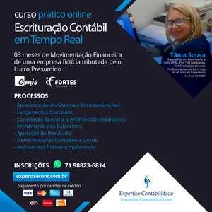 Imagem do curso Curso Prático Escrituração Contábil em Tempo Real