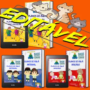 Imagem de capa para o Ebook PLANOS DE AULA BNCC EDITÁVEIS