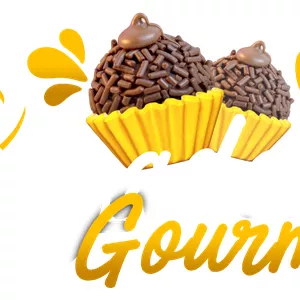 Imagem de capa para o Ebook Brigadeiro Gourmet