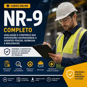 Treinamento NR-9 Completo: Avaliação e Controle das Exposições Ocupacionais