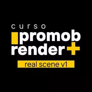 Imagem de capa para o Curso online Promob Render + | Real Scene V1