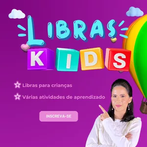 Imagem de capa para o Curso online LIBRAS KIDS