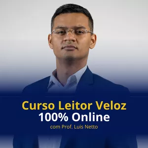 Imagem de Curso Leitor Veloz - 100% Online criado por Prof. Luis Netto na hotmart