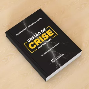 Imagem de capa para o Curso online Gestão de Crises Para Políticos - Livro Físico 