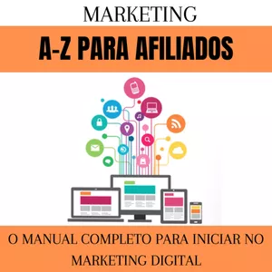 Imagem de capa para o Ebook Manual A-Z para Afiliados 
