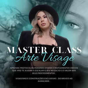 Imagem de capa para o Curso online Master Class Arte Visage