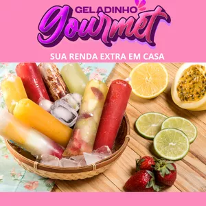 Imagem do curso 2.	2.	GELADINHOS  OU CHUP CHUP GOURMET  SUA RENDA EXTRA EM CASA