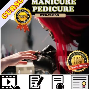  Manicure e Pedicure - COM CERTIFICADO