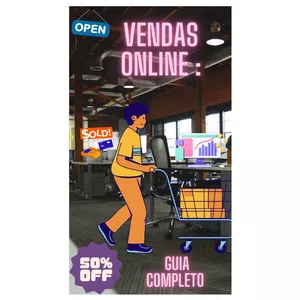 Imagem de capa para o Ebook Vendas Online 