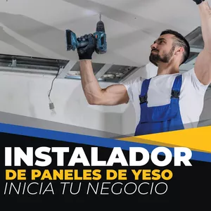 Imagen de portada para Curso online Instalación de Paneles de Yeso como Negocio