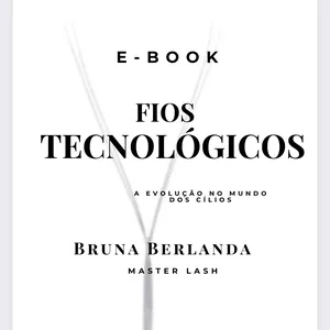 Imagem de capa para o Ebook Fios tecnológicos  para extensão de cílios