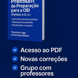 Imagem de capa para o Curso online Preparação para a Olimpíada  Brasileira de Informática (Python + C++)