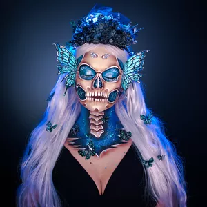 Imagem de capa para o Curso online Caveira Borboleta - Wanessa Brazil