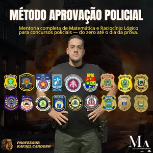 Imagem de capa para o Curso online Método Aprovação Policial
