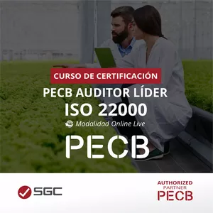 Imagen de portada para Curso online Certificación PECB Auditor Líder ISO 22000