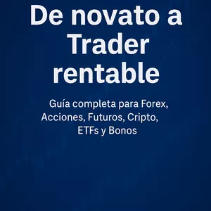 Imagen de portada para Ebook De novato a Trader Rentable