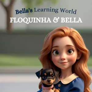 Imagem de capa para o Ebook Bella's Learning World: Floquinha &amp; Bella | Book 8