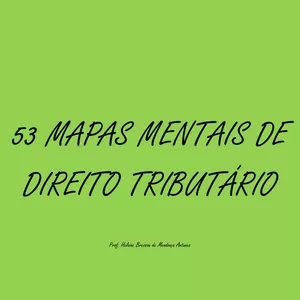 Imagem de capa para o Ebook Mapa Mental - Direito Tributário Fácil
