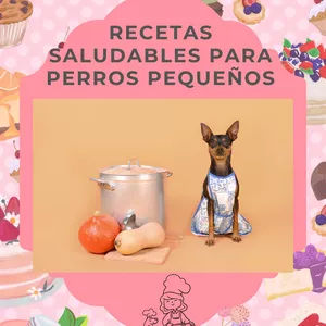 Imagen de portada para Ebook Recetas Saludables para Perros Pequeños