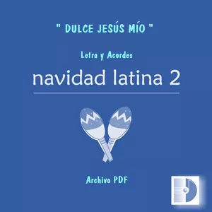 Imagen de portada para Ebook Dulce Jesús mío - Letras y Acordes (3 Versiones)