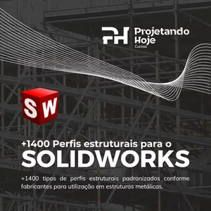 Biblioteca +1400 Perfis Estruturais