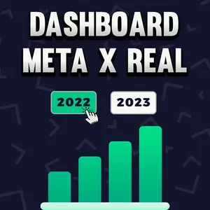 Imagem de capa para o Curso online Planilha Dashboard Comercial no Excel - Captação de Clientes - Meta x Captados