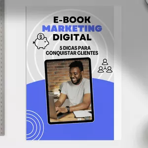 Imagem de capa para o Ebook Cinco dicas para conquistar seu primeiro cliente