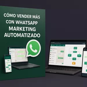 Imagen de portada para Curso online CÓMO VENDER MÁS CON WHATSAPP MARKETING AUTOMATIZADO