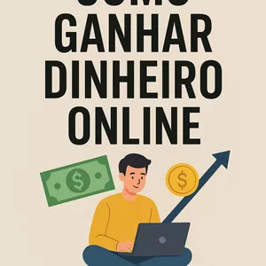 Imagem de capa para o Ebook Como Ganhar Dinheiro Online 2025