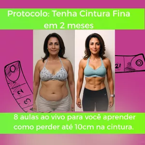 Imagem de capa para o Curso online Tenha Cintura Fina 10x8