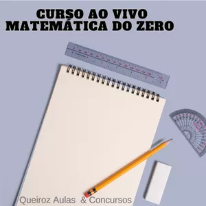Imagem de capa para o Curso online CURSO ON-LINE DE MATEMÁTICA DO ZERO