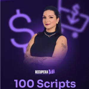 Imagem de capa para o Ebook 100 Scripts de Prospecção