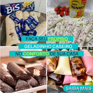Imagem de Curso Completo de Geladinhos Gourmet criado por Cris Campos na hotmart